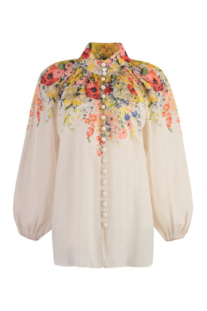 Alight Billow ramie blouse-0